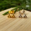 Quadra Ball Earrings