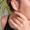 Quadra Ball Earrings - Image 3