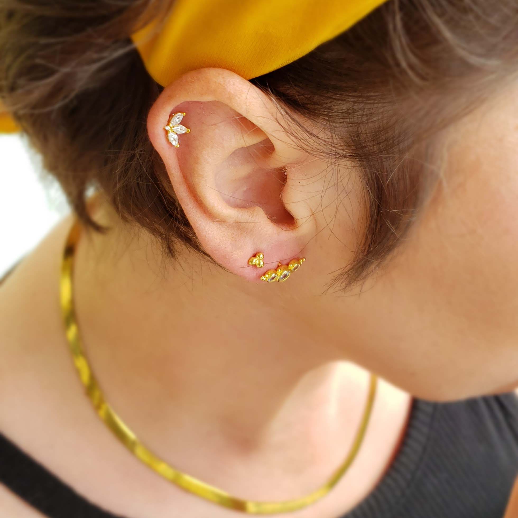 Sylvan Stud Earrings - Sunday Jewelry
