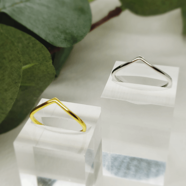 Valencia Rings - Gold and Silver